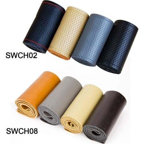 Steering wheel cover material