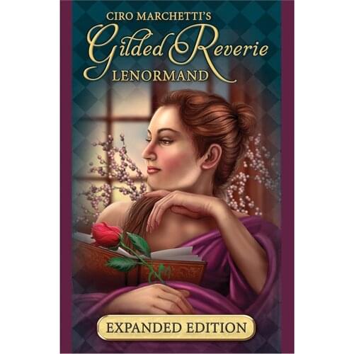 New Oracle Tarot Cards Glided Reverie Lenormand Expanded Edition Board Deck Games Palying Cards for Party Game