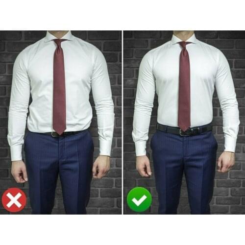 New Adjustable Shirt Stay Belt For Men Non-slip Wrinkle-Proof Shirt Holder Straps Locking Belt