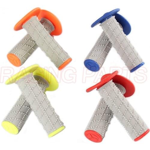Motorcycle Motocross Grips Handle Bar Dirt Pit Bike Motocross 7/8" Handbar Rubber Dual Density MX Grips Racing