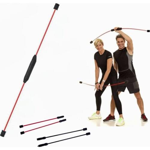 Removable Fitness Exercise Bar Workout Equipments Training Rod High-frequency Vibration Training Bar Lose Weight Multifunction