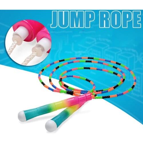 Hot Sale Jump Rope Adjustable Colourful Premium Workout Fitness Cardio Skipping Rope For Women Men NOV99