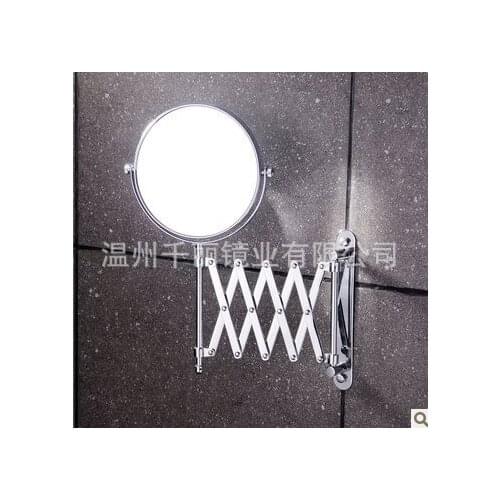 Folding factory direct supply wholesale wall mirror copper cosmetic mirror beauty mirror