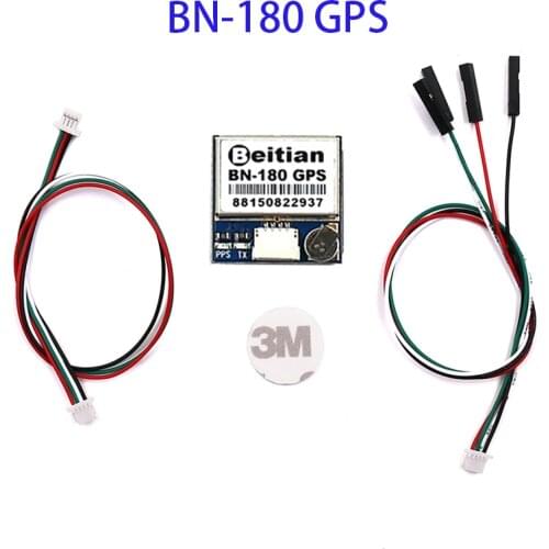SuperTiny 4.9g BEITIAN BN-180 BN180 Dual GLONASS+GPS Antenna Module UART TTL For CC3D F3 F4 Flight Control RC FPV Racing Drone