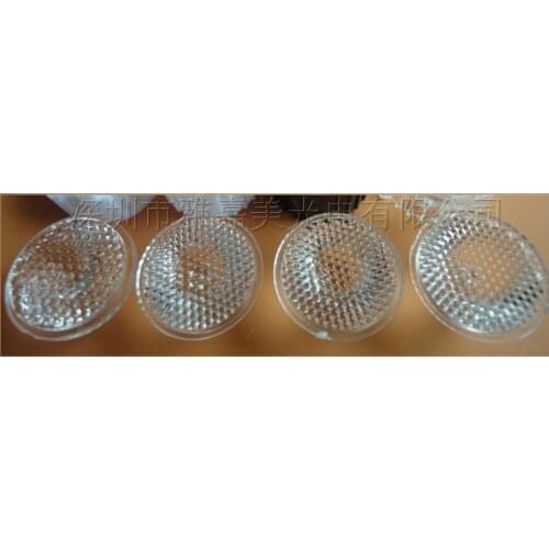 1W 3W Led lens 20mm Bead surface, 10 15 20 25 30 45 60 degrees lens, high power lens