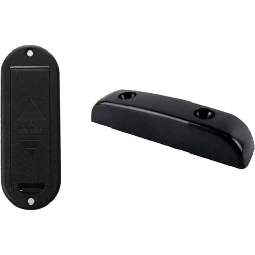 2 Pcs Musical Instrument Accessories:1 Pcs Guitar Bass Pickup 9V Battery Case Box & 1 Pcs Thumb Rest Tug Bar Finger Pull