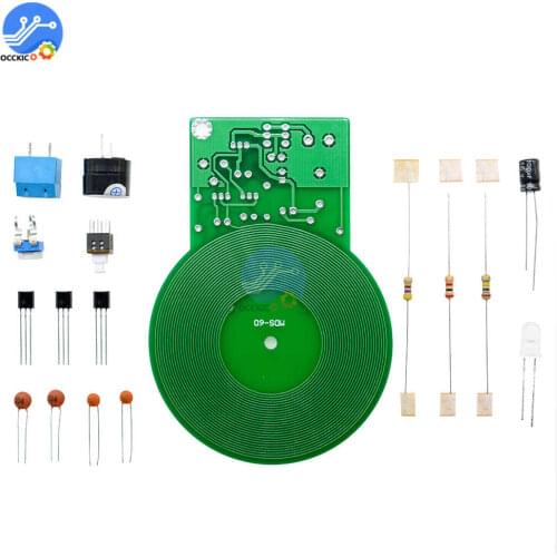 DIY Kit Metal Detector Kit Electronic Kit DC 3V-5V 60mm Non-contact Sensor PCB Board Module DIY Electronic Part Metal Detector