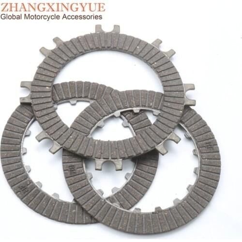 3PC Motorcycle clutch friction plate for Honda CT70 C70 TRX70 Z50R CRF50 CRF70F XR50 XR70 22201GW8681 22331GW8681