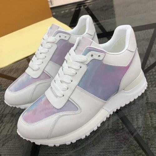 Luxury Women Sneakers Ladies Lace Up Footwears Female Fashion Mixed Colors Chaussures Casual Purple Flats Solid Vulcanize Shoes