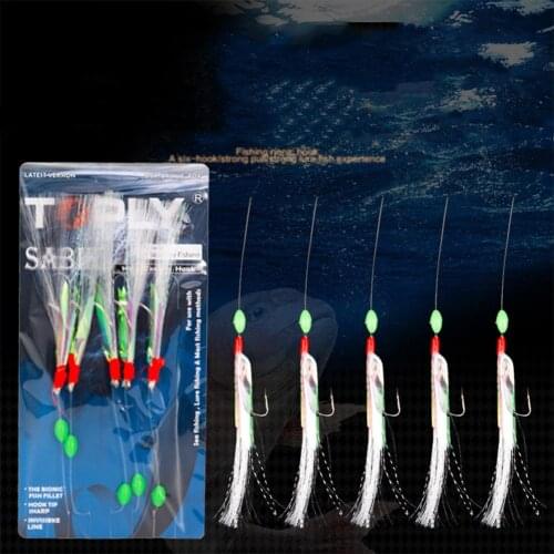 High Carbon Steel String Hook Artificalfish Skin Shrimp Skin Fishing Lure Hook