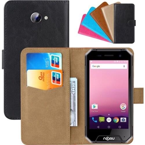 Luxury Wallet Case For Nomu S30 mini PU Leather Retro Flip Cover Magnetic Fashion Cases Strap