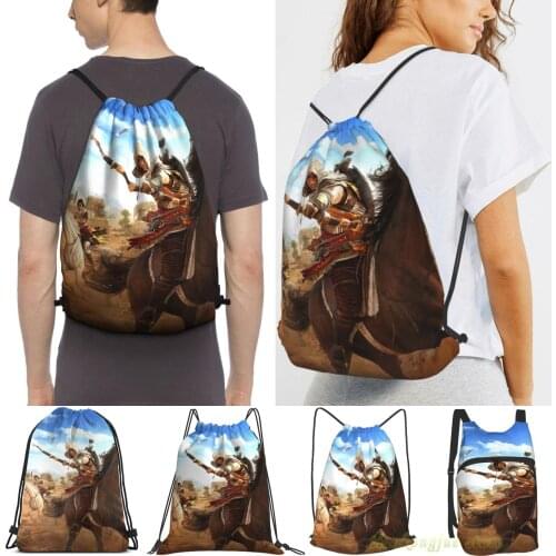 Unisex Drawstring Bags Master Of Archery Women Drawstring Backpacks Men Outdoor Travel Backpacks Training Fitness Bag