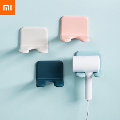 Xiaomi Punch-free hair dryer rack wall-mounted dryer storage box salon hair dryer rack bathroom accessories toilet storage rack