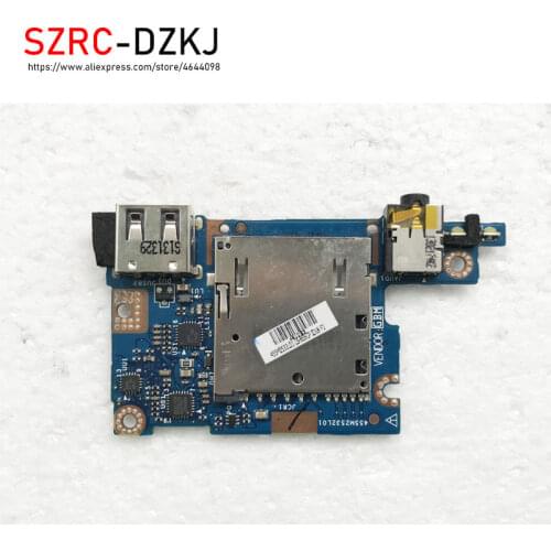 SZRCDZKJ Original For HP Spectre XT Pro XT13 13-B000 13.3" Audio USB Port Card Reader Board w/Cable LS-855CP 455M2532L01