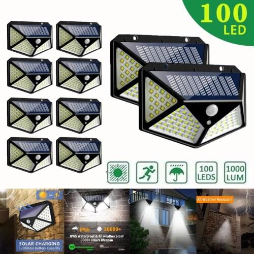 Solar Light Outdoor Powered Lantern Wall Lamp with Motion Sensor LED Street Light Waterproof Sunlight for Garden Decoration