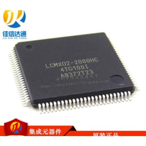 5 PCS/LOTE LCMXO2-2000HC-4TG100I LCMX02-2000HC-4TG100I LCMXO2-2000HC 100% TQFP-100 Brand new and original