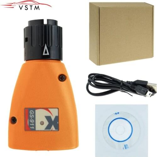 2020 GS-911 V1006.3 Emergency GS911 Diagnostic Professional Tool For BM-W Motorcycles Yellow Color Free ship