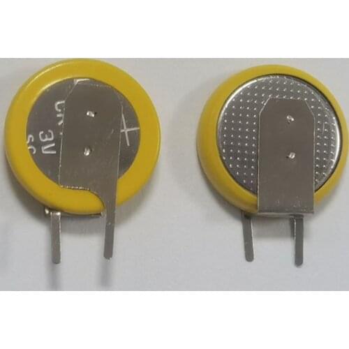 5PCS/LOT CR1225 1225 3V button battery vertical welding pin 2 pins. CR1225 Right knife