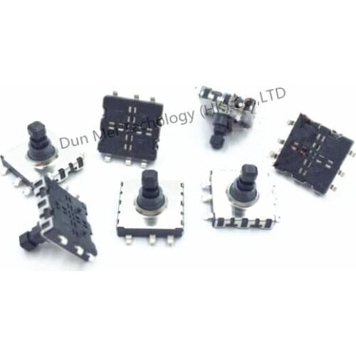 50pcs Five Way Switch 10*10*9mm SMD Multi direction switch Reset Tact Switch 10*10*9 6 Pin SMT