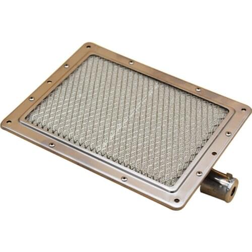 BBQ Accessories Infrared Burner Ceramic Plate Burner Heater Replacement Component 220*170mm Liquefied Gas Gas Stove Burner