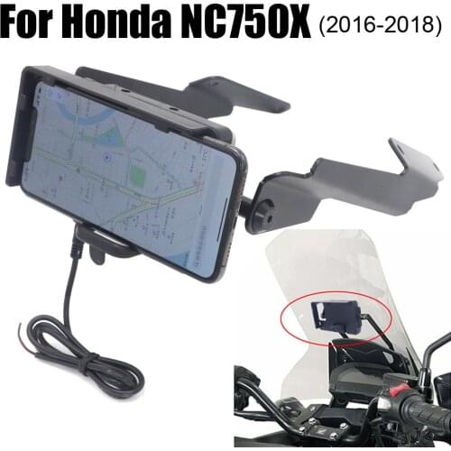 Motorcycle Stand Holder Phone Mobile Phone GPS Plate Bracket for Honda NC750X 2016 - 2019 2018 2017 NC750 X NC 750X