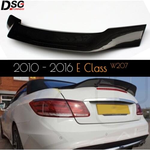 For E class w207 c207 2-door coupe carbon fiber rear trunk wings spoiler for bnez