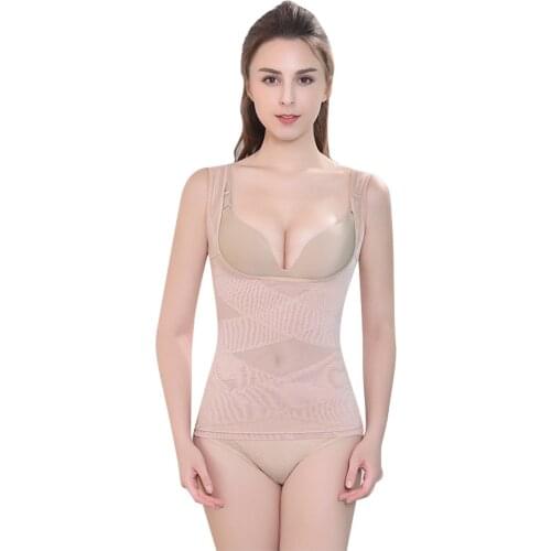 Women Corsets Tops Waist Trainer Shaperwear Slimming Sheath Belly Shaper Sweat Sports Body Abdomen Control Girdle Cinchers