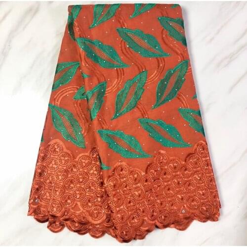 Hot sale swiss voile lace in switzerland latest african lace fabric swiss lace fabric 5yards cotton fabric for dress M4871