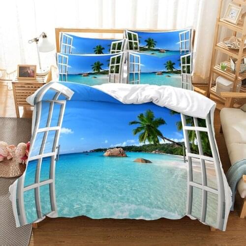 Bedding set duvet cover set 3d bedding digital printing bed linen queen size bedding set fashion design