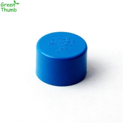 3pcs Inner Diameter 20 mm/25 mm/32 mm/40 mm PVC Hose End Connector for Garden Micro Drip Irrigation Watering System Fittings