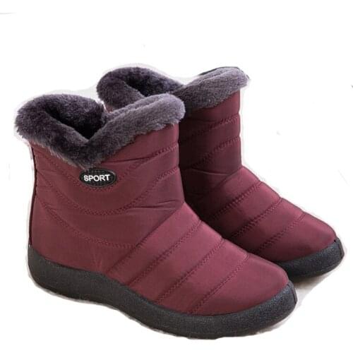 New winter boots for women, non-slip bottom shoes, warm fur snow boots for winter, boots to keep warm, ankle boots Women