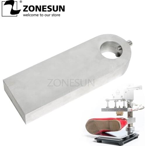 ZONESUN Hot foil stamping machine plate working board for embossing machine embosser stamp shoes leather handbag