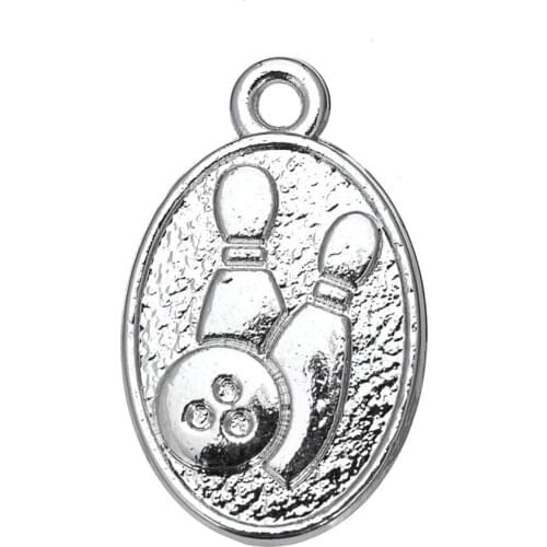 50pcs bowling ball charms