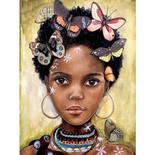 Y154 YIKEE Butterfly Girl diamond painting,diamond paint,diamond painting full