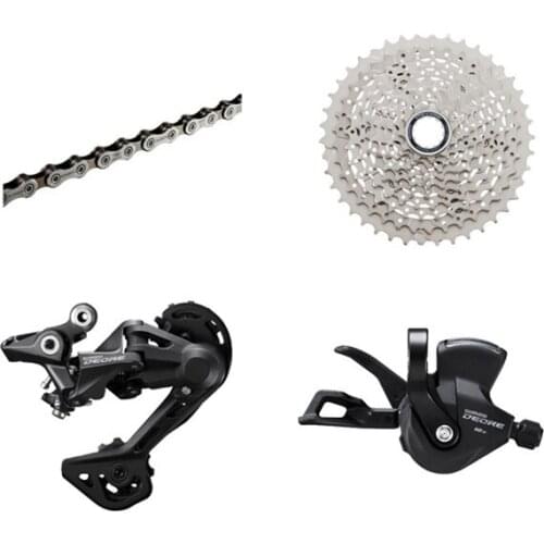 DEORE M4100 trigger shifter + rear derailleur + chain + cassette 10s MTB bike