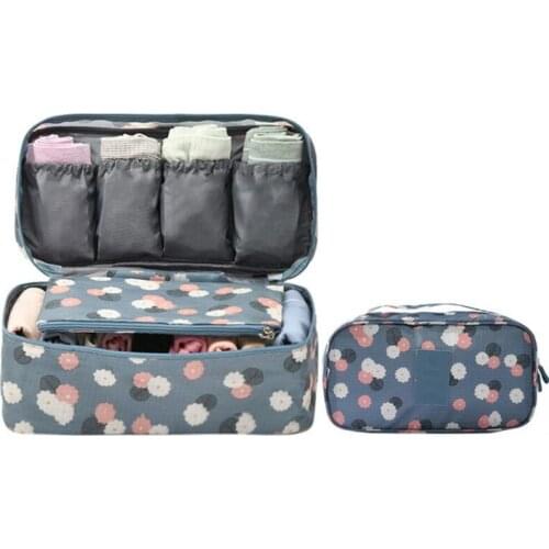 2021 Women Bra Storage Bag Girl Underwear Bag Bra Organizer Multifunction Travel Packaging Cubes Ladie Personal Clothing Storage