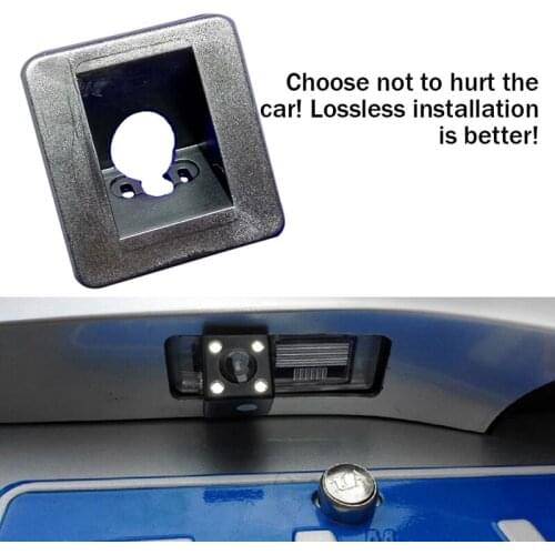 1 Pc Car Rear View Camera Bracket Plate Lights Mount For Kia K3 K3S Cerato Forte/Hyundai Elantra I30/Lada Vesta SW Cross/ВАЗ