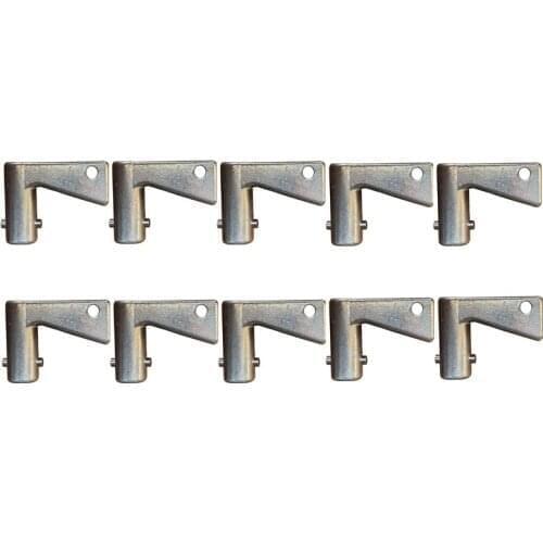 10 Pcs Switch Key For JCB Terex Metal Isolator 701/47401 Diameter 14mm Pin 4mm