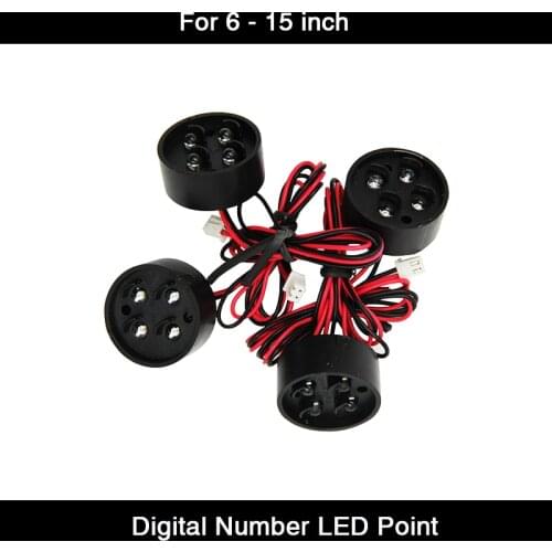 HD 4pcs/lot Point LED Digita Numbers Module Outdoor-LED Gas Price-LED Sign LED Clock-LED Time Display LED Billboard