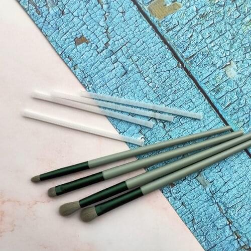 4Pcs Premium Eye Makeup Brush Set Eyeshadow Concealer Blending Brush Shadow Set Soft Eye Patch Makeup Tools