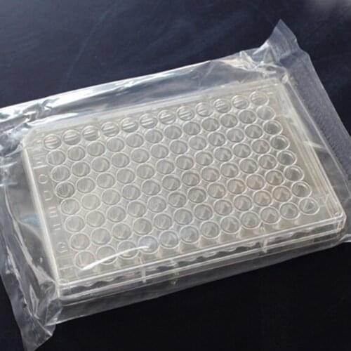 5pcs/lot Laboratory analysis Disposable Plastic Polystyrene Petri Dishs 96well,Sterile , diameter 6.8mm