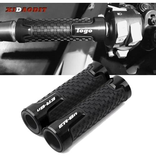 For Kawasaki ER-6N ER6N ER 6N 2006-2018 2010 2011 2012 2013 2014 2015 22MM Motorcycle Aluminum handlebar grip Handle grips