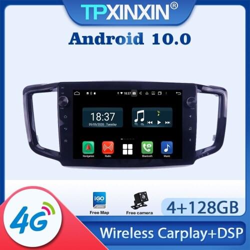 Android 10 For Honda Odyssey 2015 - 2019 Car Radio Multimedia Video Audio Recorder Player Navigation HeadUnit GPS Auto 2din DVD