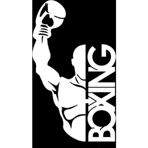 Boxing Gloves Combat Decor Car Stickers Vinyl High Quality Decals Waterproof Car Window Body Decorative Stickers Accessories