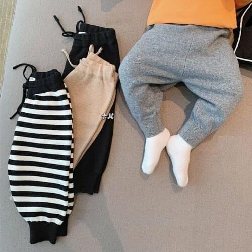 Baby Boy Girl Pants Autumn Spring Infant Toddlers Kids Trousers Clothes Childrens Casual Pants