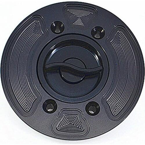 MOTO4U Motorcycle Fuel Cap Tank Cover For BMW S1000RR 2009-2015 Black