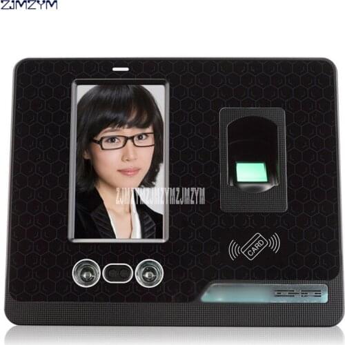 F500 wireless fingerprint reader with fingerprint time attendance access control machine 4.3-inch HD screen, live voice prompts