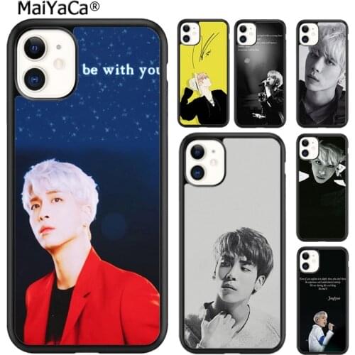 MaiYaCa JONGHYUN Key SHINEE KPOP Band Phone Case For iPhone 5s SE 6 6s 7 8 plus X XR XS 11 12 pro max Samsung Galaxy S8 S9 S10
