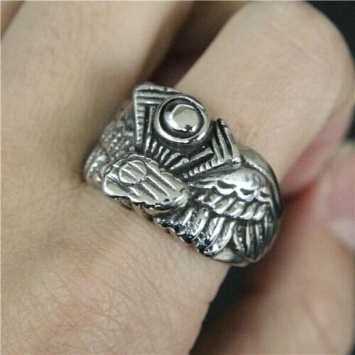 Band Party Biker Engine 316L Stainless Steel Mens Ring Fashion Cool Fashion Motorcycles Ring