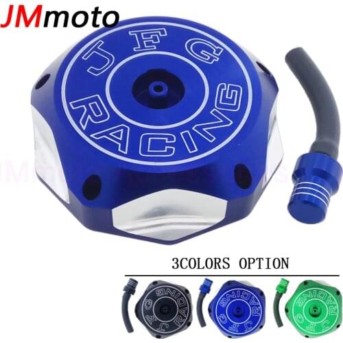 New For Kawasaki KX85 KX100 KX250 KLX110L KX250F KX450F KX450 KLX450R KFX450R Motorcycle Oil Cap Fuel Tank Gas Cap Cover Moto